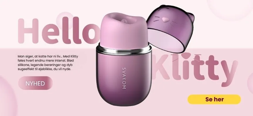 Svakom Klitty - slikkevibrator (lilla) | Lovesexshop.dk sex shop