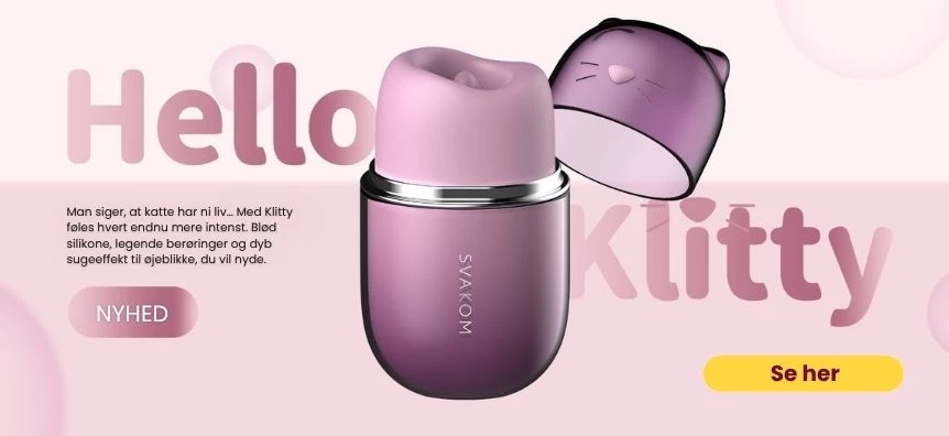 Svakom Klitty - slikkevibrator (lilla) | Lovesexshop.dk sex shop
