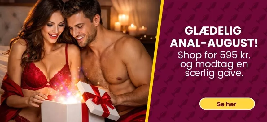 Glædelig Anal-August! - Gratis Sunfo analplug - lovesexshop.dk sex shop