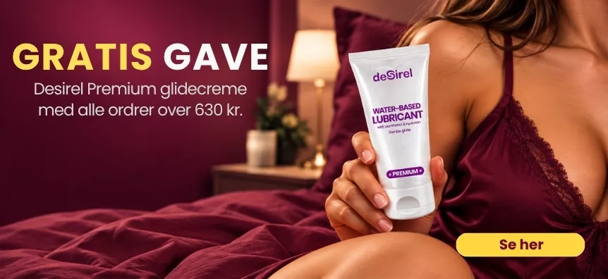 Gratis Desirel glidecreme til din ordre | Sexshop Lovesexshop.dk