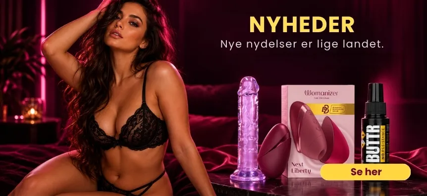 Nyheder: Opdag et stort udvalg af nye erotiske produkter i sexshoppen Lovesexshop.dk.