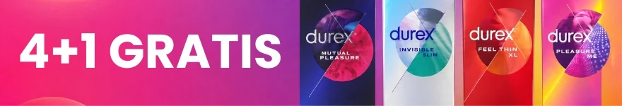 Durex kondomkampagne: 4+1 gratis – Lovesexshop.dk sex shop