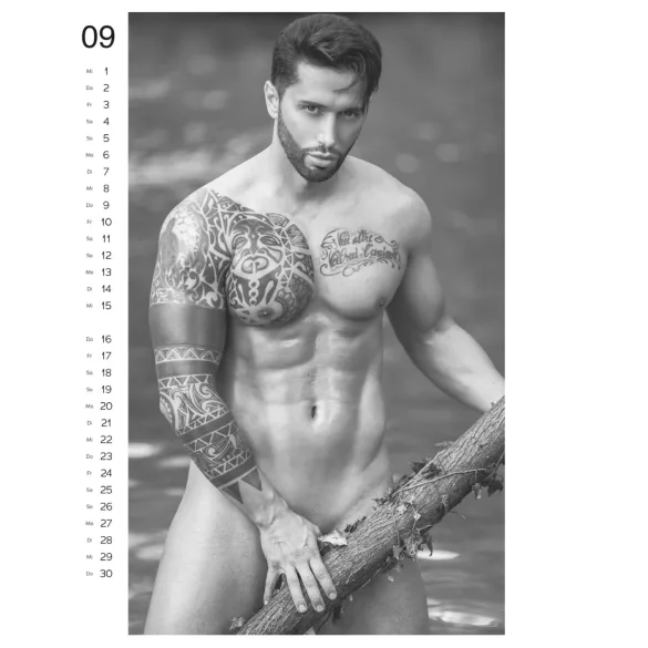 Men 2027 - erotisk vægkalender (1 stk.)