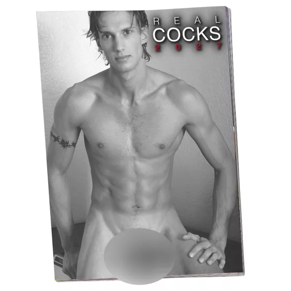 Real Cocks 2027 - erotisk vægkalender (10 stk.)
