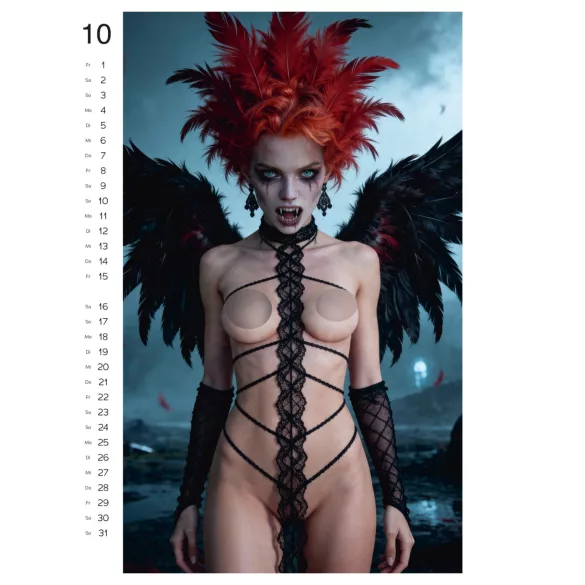 Wild Fantasy 2027 - erotisk vægkalender (1 stk.)