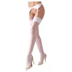 Cottelli - Blonde strømper (hvid) - 3/L