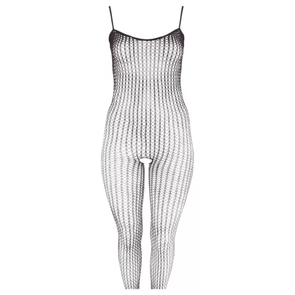 NO:XQSE - sort net catsuit (sort) - XL/XXL