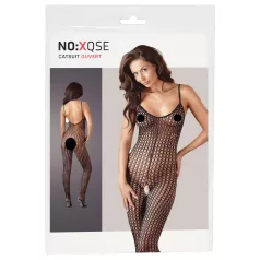 NO:XQSE - sort net catsuit (sort) - M/L