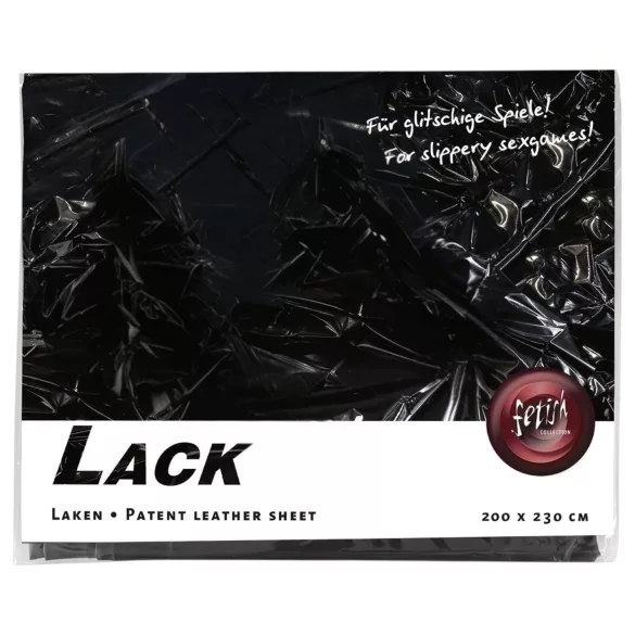 Fetish - Laklagen - 200x230 cm (sort)