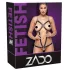 ZADO - læder harness body med kæde - sort (S-L)