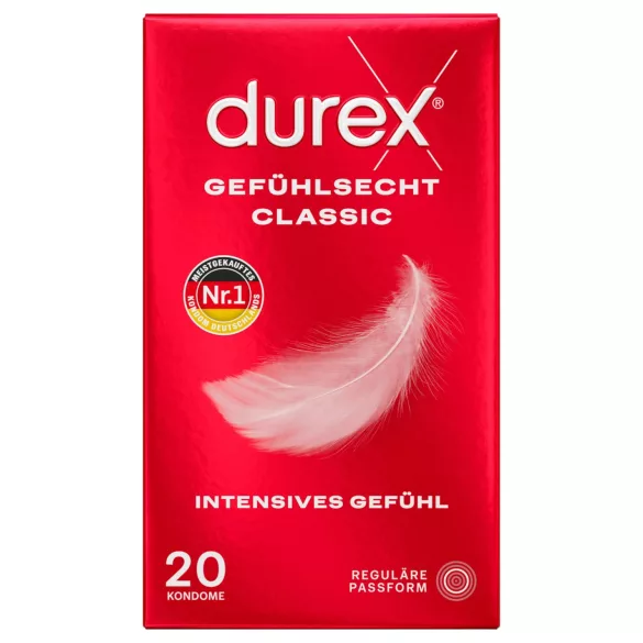 Durex - ekstra tynd kondom (20 stk.)