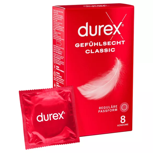 Durex - ekstra tynd kondom (8 stk.)
