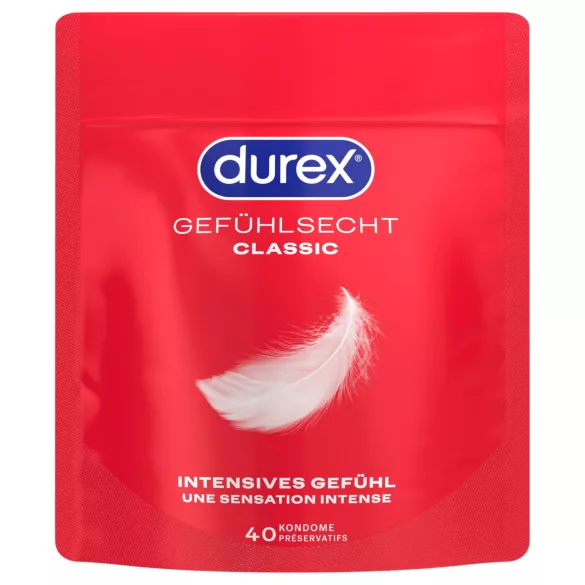 Durex - ekstra tynd kondom (40 stk.)