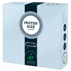 Mister Size - kondom - ekstra tynd - 47mm - 36 stk