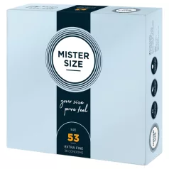 Mister Size - kondom - ekstra tynd - 53mm - 36 stk