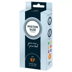 Mister Size - kondom - ekstra tynd - 57mm - 10 stk