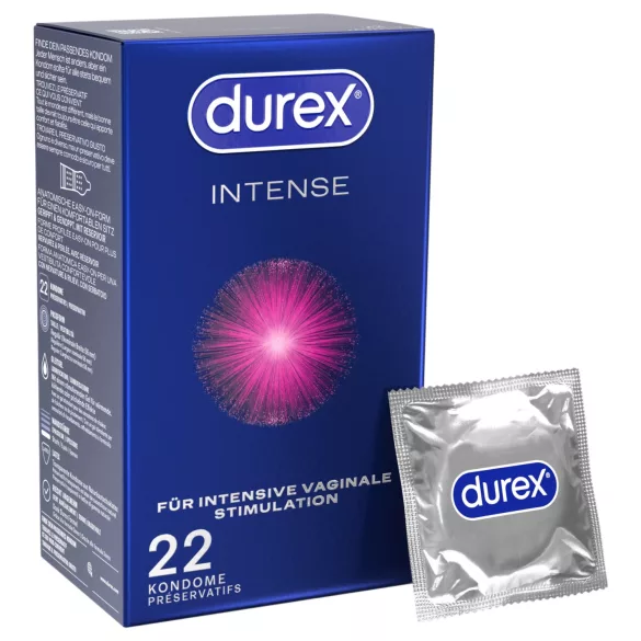 Durex Intense - Orgasmic kondomer (22 stk.)