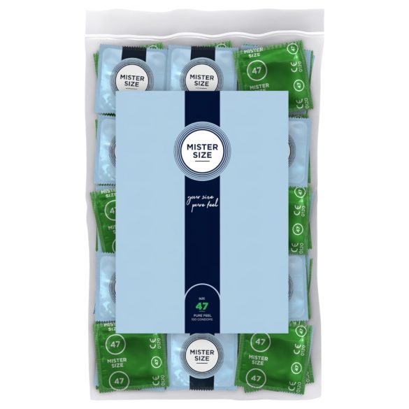 Mister Size tynd kondom - 47mm (100 stk.)