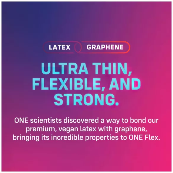 ONE Flex - kondom - grafenmateriale - 12 stk