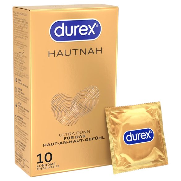 Durex Hautnah - ekstra tynd kondom - 10 stk