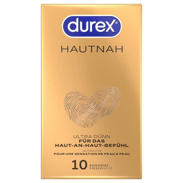 Durex Hautnah - ekstra tynd kondom - 10 stk