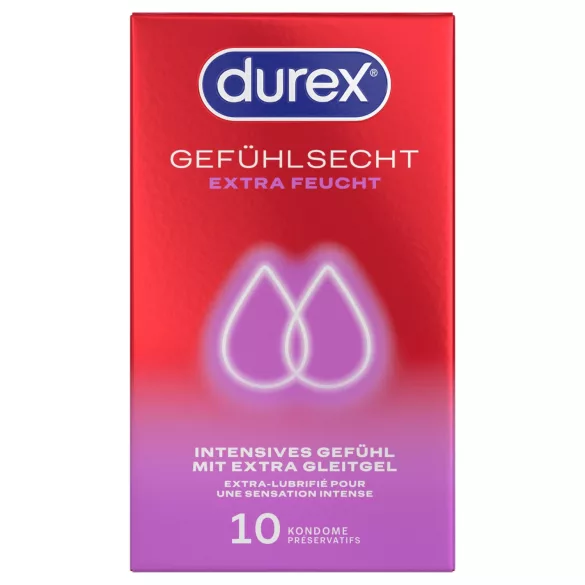 Durex - ekstra glidecreme kondomer (10 stk.)