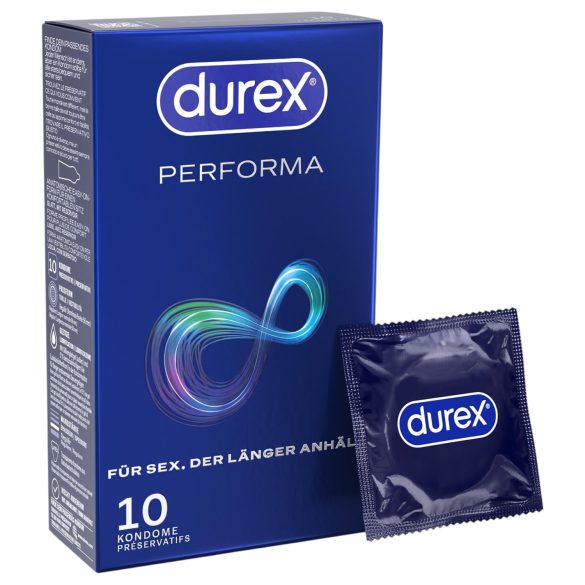 Durex Performa - delay kondom - 10 stk