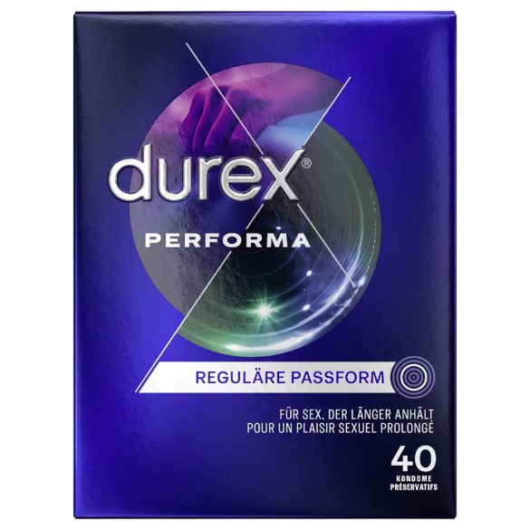 Durex Performa - kondomer med delay effekt - 40 stk