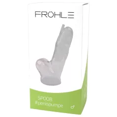   Fröhle - penis pumpe udskiftningscylinder - medicinsk anatomi 21cm