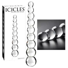 Icicles No. 2 - glasmasturbator - kugleformet - gennemsigtig