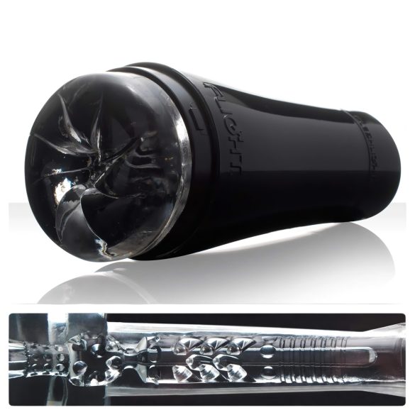 Fleshlight - masturbator - diskret design - sort