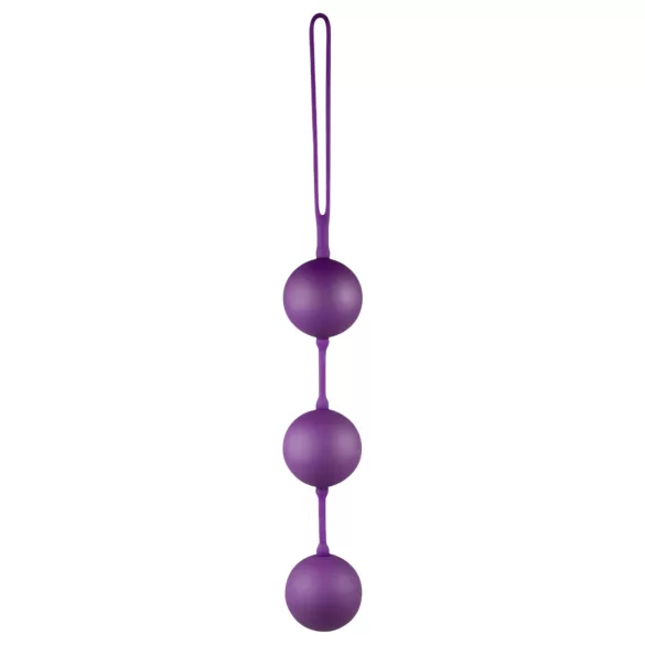 You2Toys - Geishakugle sæt - Triple kugle - Silikone lilla