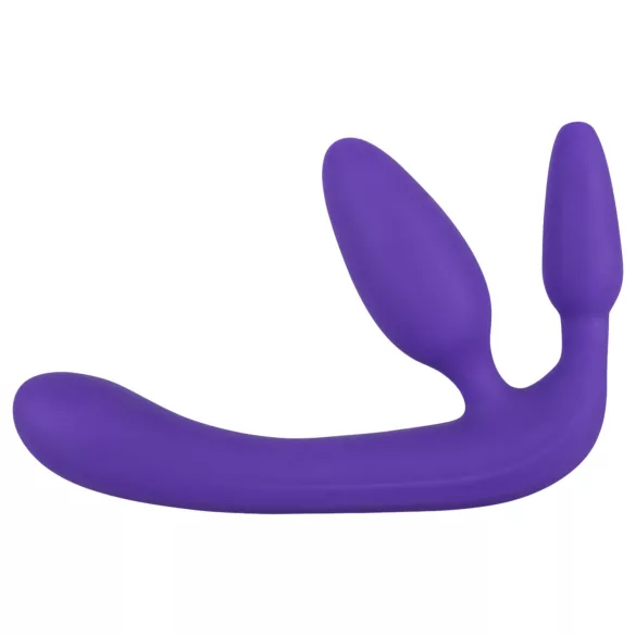 You2Toys - Tripla, påsættelig dildo uden hofterem (lilla)