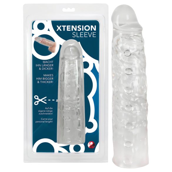 You2Toys - Xtension penisovertræk (transparent)