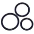 You2Toys - penisring sæt 3 stk - silikone sort