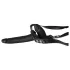 You2Toys - strap-on dildo med dobbelt silikondildo - sort