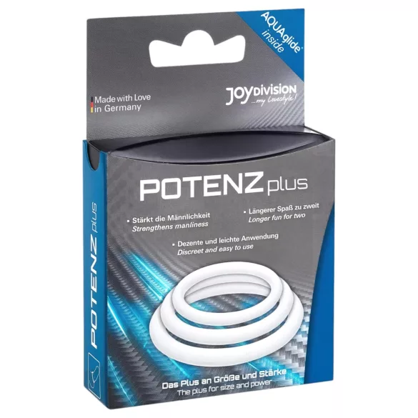 POTENZplus - penisring sæt - 3 stk
