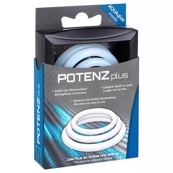 POTENZplus - penisring sæt - 3 stk