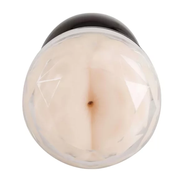 You2Toys - masturbator til mænd - dobbelt vagina og anus - sort