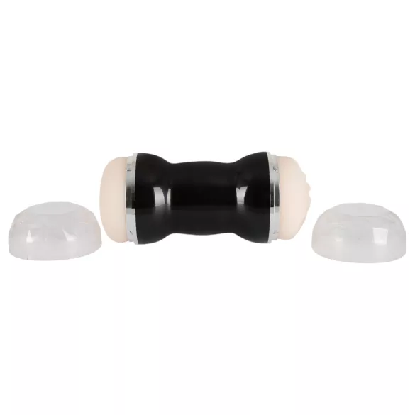 You2Toys - masturbator til mænd - dobbelt vagina og anus - sort