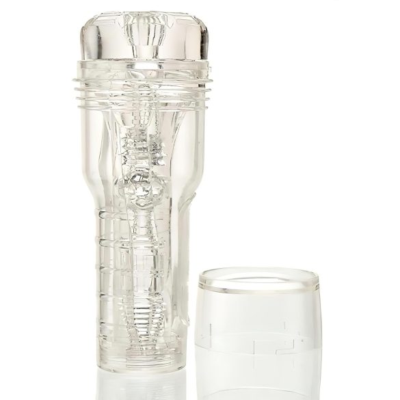 Fleshlight GO Torque - kompakt onanistmasturbator - gennemsigtig