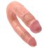 King Cock dobbelt dildo (medium) - natur