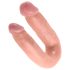 King Cock dobbelt dildo (medium) - natur