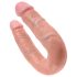 King Cock dobbelt dildo (medium) - natur