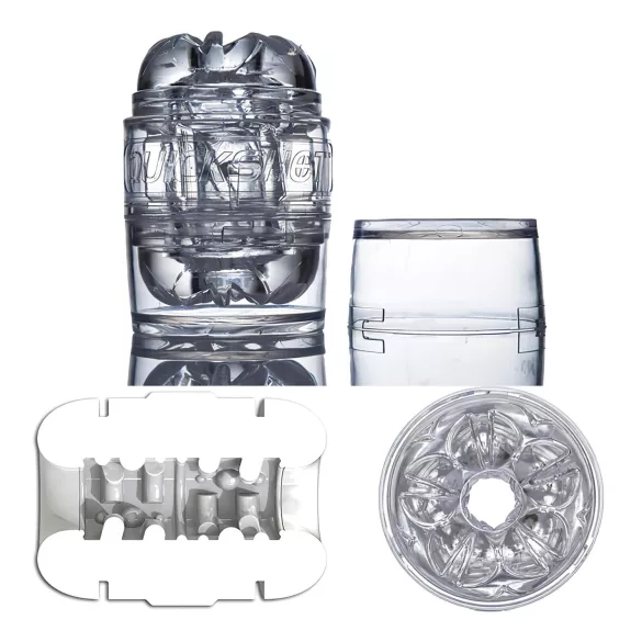 Fleshlight - rejse masturbator - Quickshot Vantage - gennemsigtig