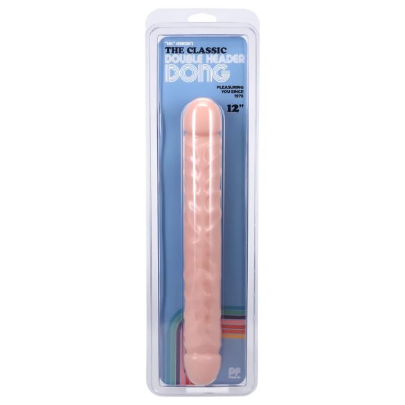 Doc Johnson dobbelt dildo - natur (30,5 cm)