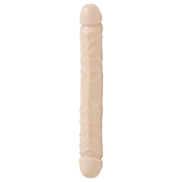 Doc Johnson - dobbelt dildo - naturfarvet - 30,5 cm