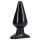 Doc Johnson klassisk sort anal plug, stor (14,5cm)