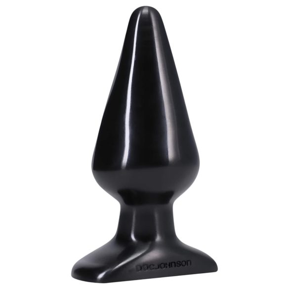 Doc Johnson klassisk sort anal plug, stor (14,5cm)
