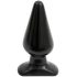 Doc Johnson klassisk sort anal plug, stor (14,5cm)